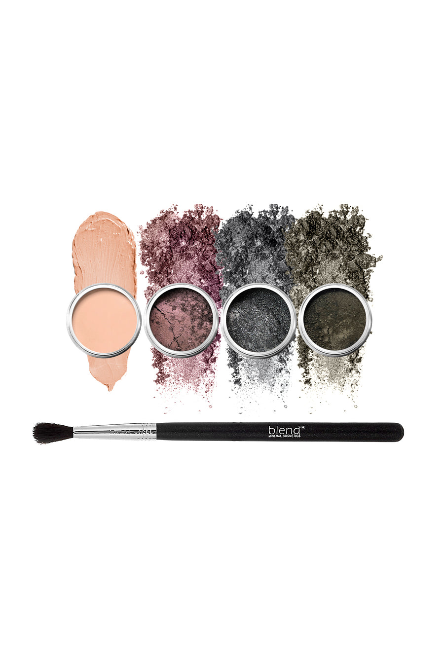 Smokey Eyes 5-Piece Set - Blend Mineral Cosmetics