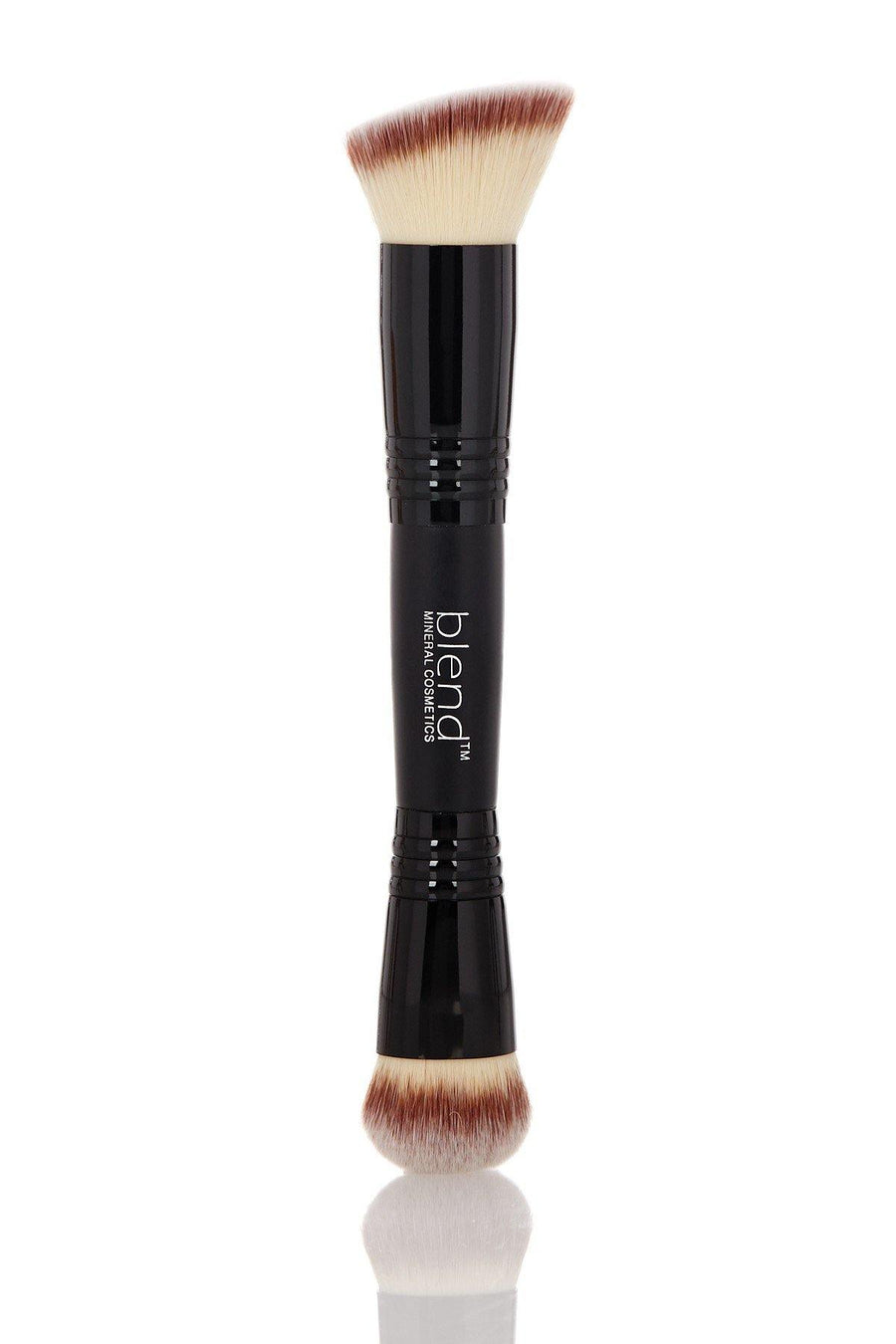 Double Ended Brush - Mixed Brown - Blend Mineral Cosmetics