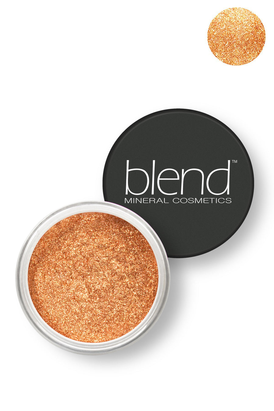 Pure Pigment Eyeshadow - Rose Gold - Blend Mineral Cosmetics